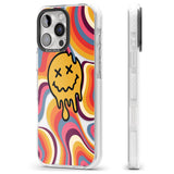 iPhone 16 Pro Max Trippy Face Melt Black Impact Phone Case