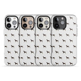 iPhone 16 Pro Max German Shorthaired Pointer Dog Pattern Black Impact Phone Case