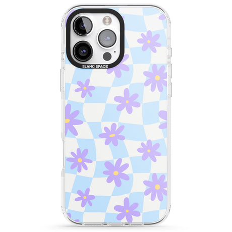 iPhone 16 Pro Max Serene Skies & Flowers Black Impact Phone Case