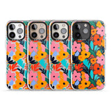 iPhone 16 Pro Max Floral Fiesta Black Impact Phone Case