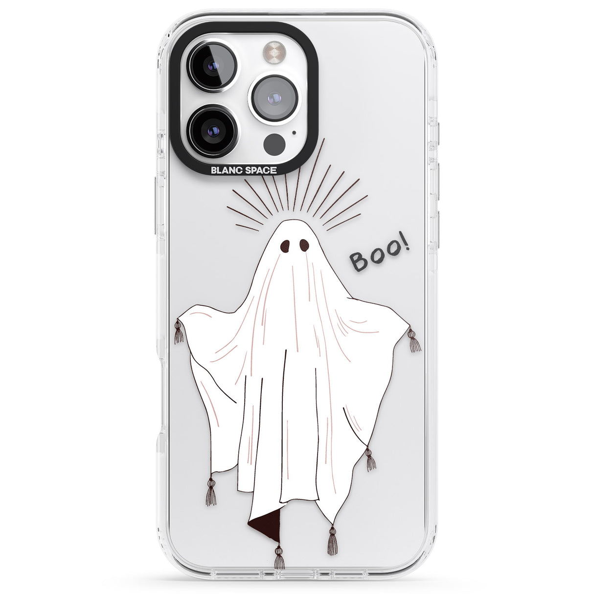 iPhone 16 Pro Max BOO! Black Impact Phone Case