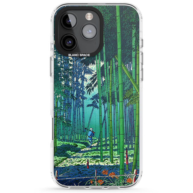 Bamboo Grove of Saga Impact Phone Case for iPhone 16 Pro, iPhone 16 Pro Max