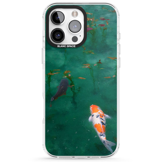 Koi Fish Impact Phone Case for iPhone 16 Pro, iPhone 16 Pro Max