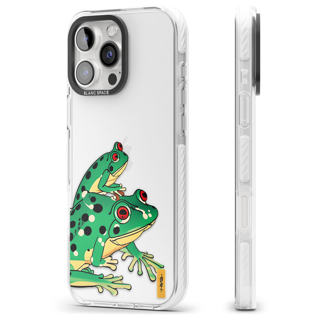 Matsumoto Hoji Frog Green Impact Phone Case for iPhone 16 Pro, iPhone 16 Pro Max