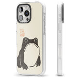 Matsumoto Hoji Frog Impact Phone Case for iPhone 16 Pro, iPhone 16 Pro Max