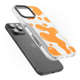 iPhone 16 Pro Max Orange Lava Lamp Black Impact Phone Case