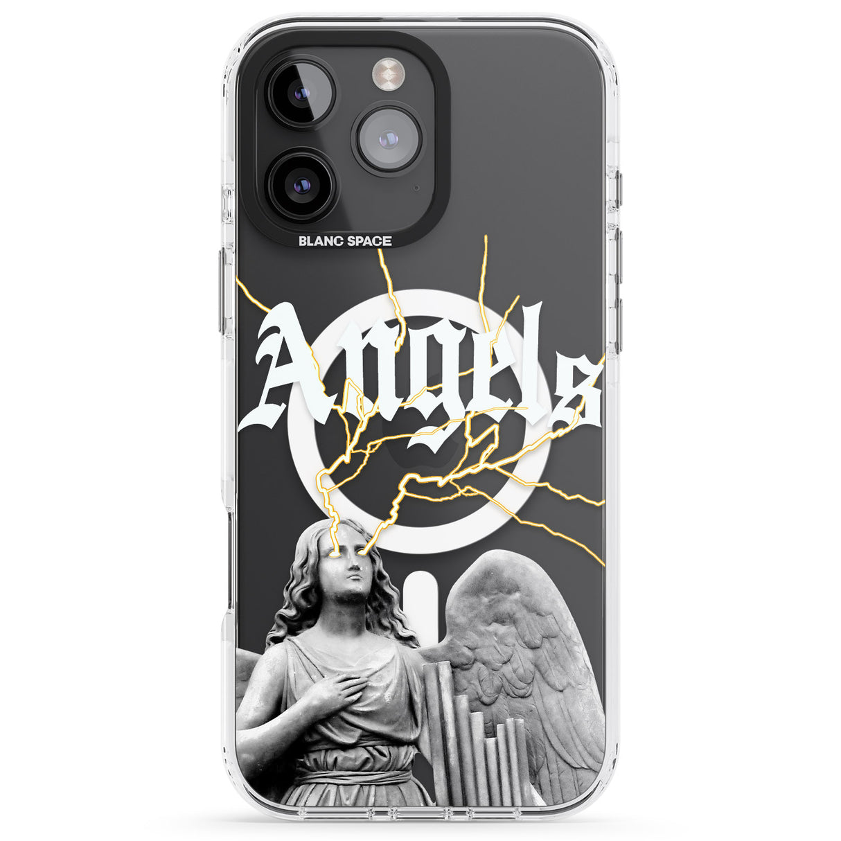 iPhone 16 Pro Max ANGELS Black Impact Phone Case