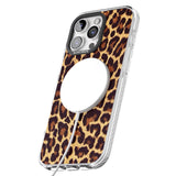 iPhone 16 Pro Max Gold Leopard Print Black Impact Phone Case