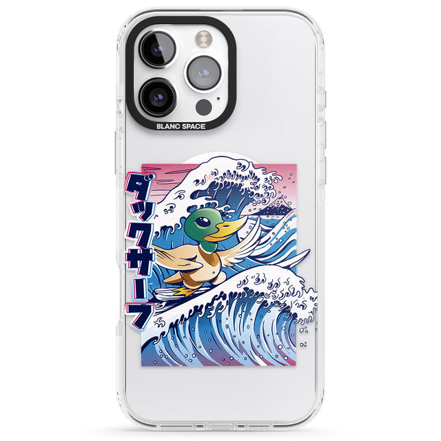 iPhone 16 Pro Max Duck Surf Black Impact Phone Case