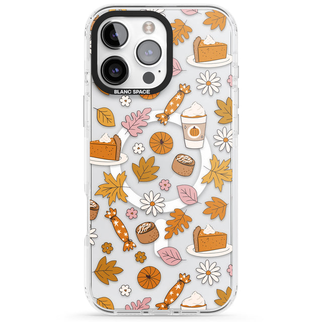 Pumpkin Spice Impact Magsafe Phone Case for iPhone 16 Pro, iPhone 16 Pro Max