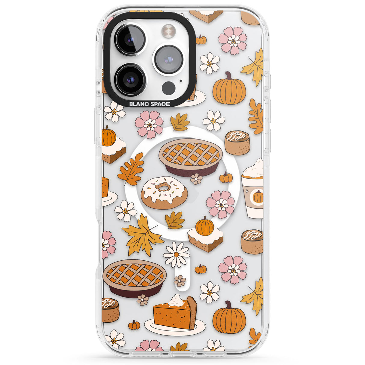 Pumpkin Pie & Autumn Treats Impact Magsafe Phone Case for iPhone 16 Pro, iPhone 16 Pro Max