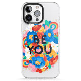 iPhone 16 Pro Max Be You Black Impact Phone Case