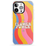 iPhone 16 Melting Flower Power Clear Impact Phone Case