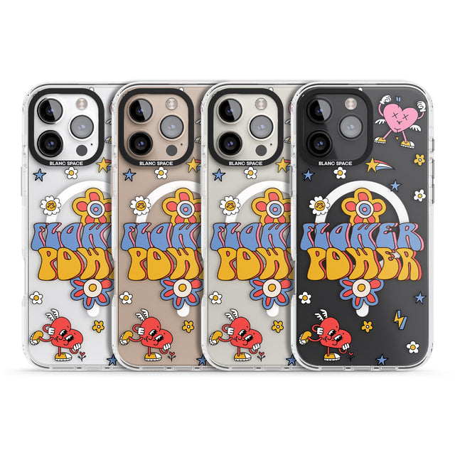 iPhone 16 Flower Power Clear Impact Phone Case