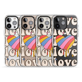 iPhone 16 Groovy Love Clear Impact Phone Case