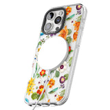 iPhone 16 Whimsical Wildflowers Clear Impact Phone Case