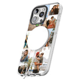 iPhone 16 Pro Max Personalised Photo Grid Black Impact Phone Case