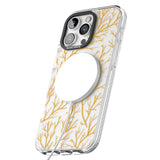 iPhone 16 Pro Max Personalised Bramble Branches Pattern Black Impact Phone Case