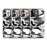 iPhone 16 Pro Max Grey Black Urban Camo Black Impact Phone Case