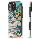 iPhone 16 Pro Max Coastal Community by Katsushika Hokusai Black Impact Phone Case