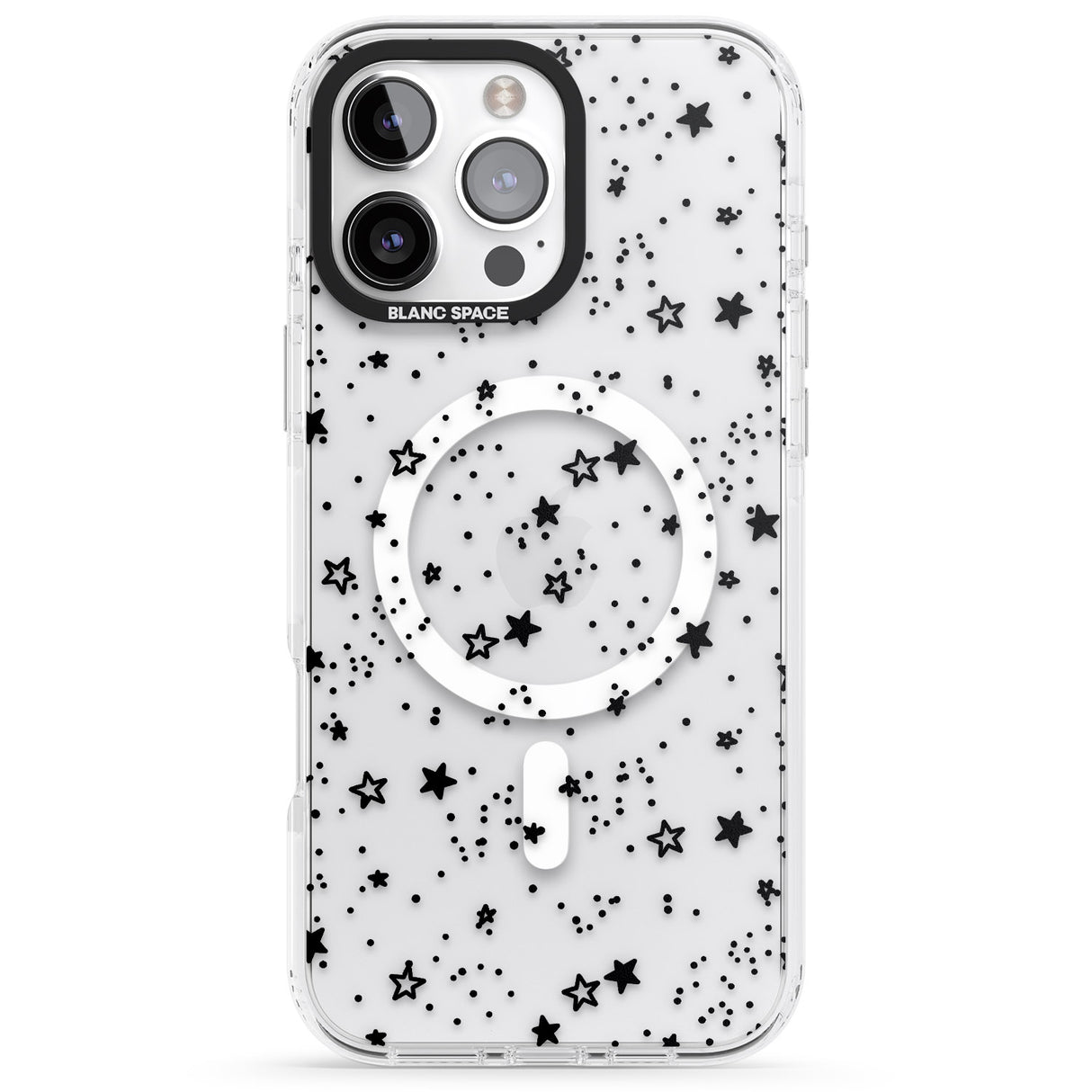 iPhone 16 Pro Max Mixed Stars Black Impact Phone Case