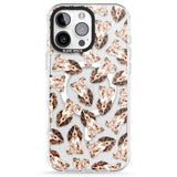 iPhone 16 Pro Max Cocker Spaniel (Brown) Watercolour Dog Pattern Black Impact Phone Case