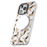 iPhone 16 Pro Max German Shepherd Watercolour Dog Pattern Black Impact Phone Case