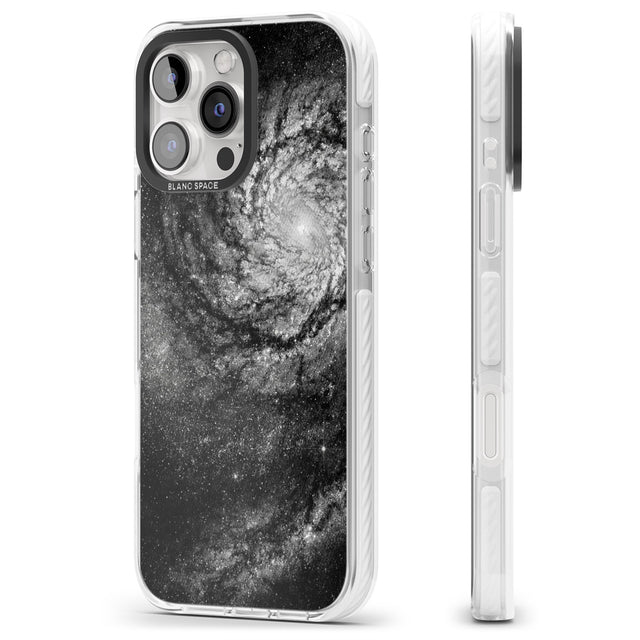 iPhone 16 Pro Max Night Sky Galaxies: Milky Way Galaxy Black Impact Phone Case