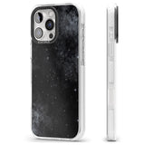 iPhone 16 Pro Max Night Sky Galaxies: Shimmering Stars Black Impact Phone Case