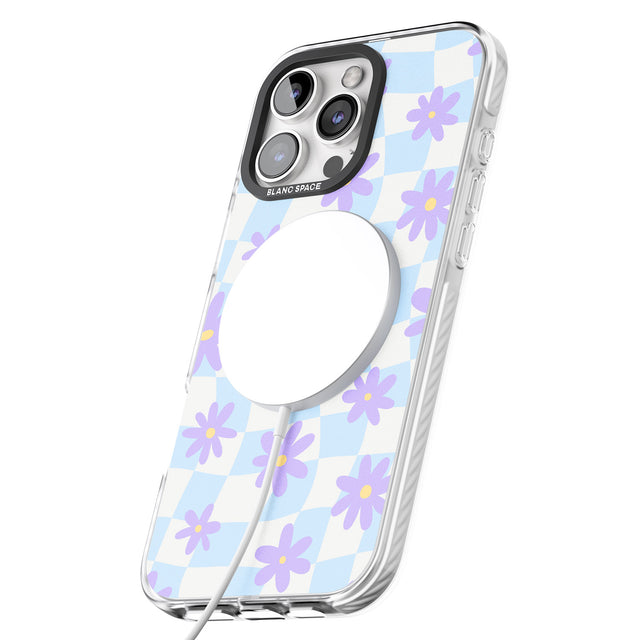 iPhone 16 Pro Max Serene Skies & Flowers Black Impact Phone Case