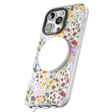 iPhone 16 Pro Max Wildflower Black Impact Phone Case