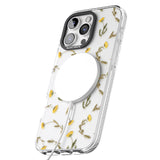 iPhone 16 Pro Max Long Stemmed Wildflowers - Dried Flower-Inspired Black Impact Phone Case