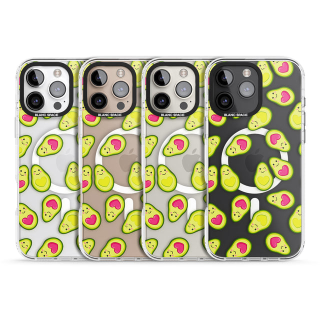 iPhone 16 Pro Max Avocado Love Black Impact Phone Case