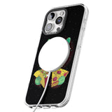 iPhone 16 Pro Max Pizza Purr Black Impact Phone Case