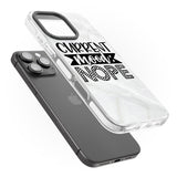 iPhone 16 Pro Max Current Mood NOPE Black Impact Phone Case