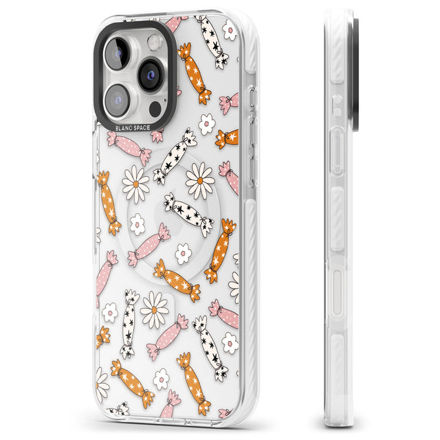 Floral Candy Impact Magsafe Phone Case for iPhone 16 Pro, iPhone 16 Pro Max