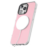 iPhone 16 Pro Max Single Heart Red & Pink Black Impact Phone Case