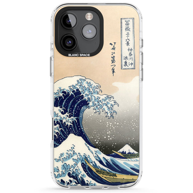 Great Wave Impact Magsafe Phone Case for iPhone 16 Pro, iPhone 16 Pro Max