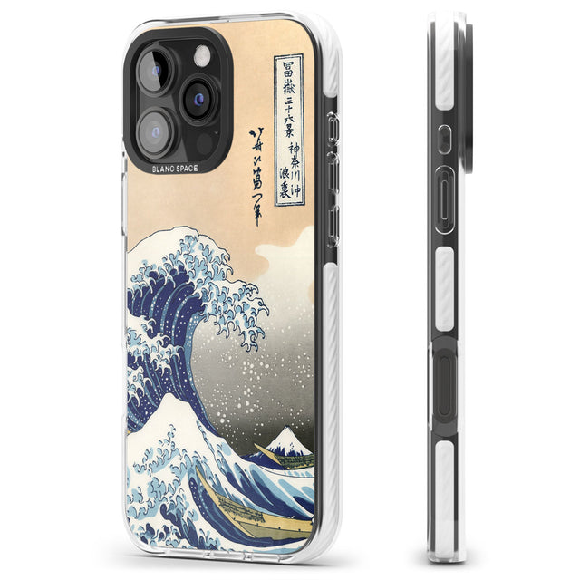 Great Wave Impact Magsafe Phone Case for iPhone 16 Pro, iPhone 16 Pro Max