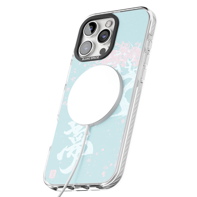 Dreams & Cherry Blossom Impact Magsafe Phone Case for iPhone 16 Pro, iPhone 16 Pro Max