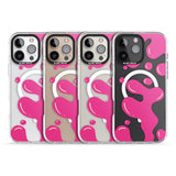 iPhone 16 Pro Max Pink Lava Lamp Black Impact Phone Case