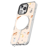 iPhone 16 Pro Max Cats with Toys Black Impact Phone Case