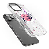 iPhone 16 Pro Max Rock n Roll Heart (Clear) Black Impact Phone Case