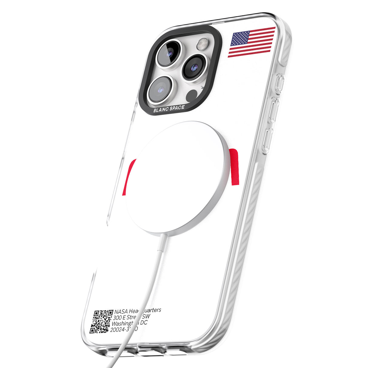 iPhone 16 Pro Max NASA The Worm Black Impact Phone Case