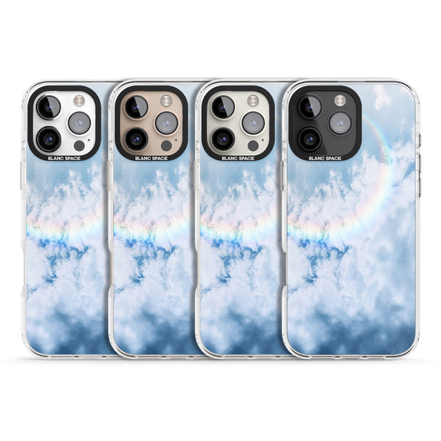 iPhone 16 Pro Max Rainbow Light Flare Photograph Black Impact Phone Case