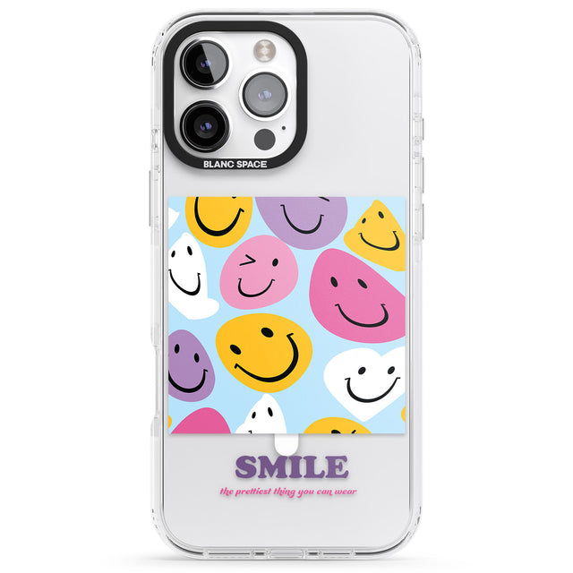 iPhone 16 Pro Max A Smile Black Impact Phone Case