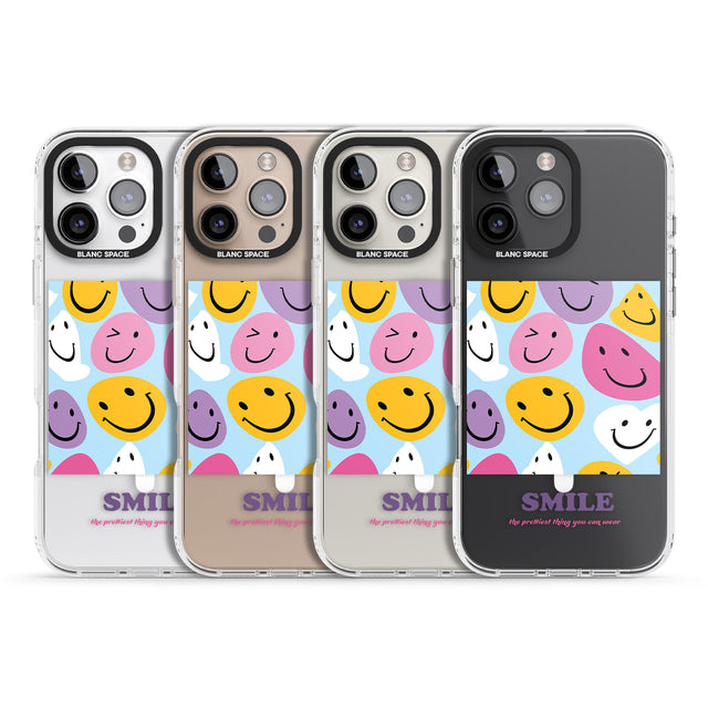 iPhone 16 Pro Max A Smile Black Impact Phone Case