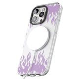 iPhone 16 Pro Max Cherries n' Flames Black Impact Phone Case