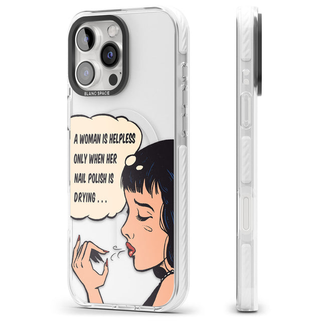 Drying Nails - Pop Art Impact Magsafe Phone Case for iPhone 16 Pro, iPhone 16 Pro Max