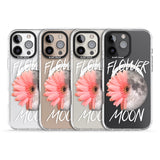 iPhone 16 Flower Moon Clear Impact Phone Case